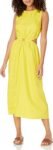 Women's Linen Cut Out Midi Dress
